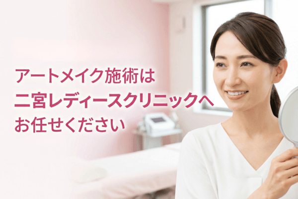 アートメイク施術は二宮レディースクリニックへお任せください