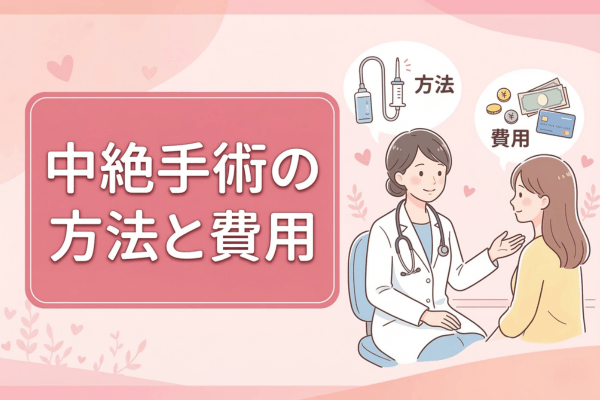 中絶手術の方法と費用