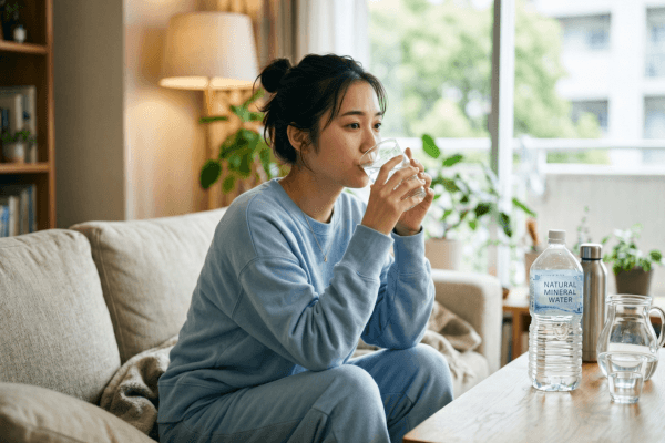 水分を補給する